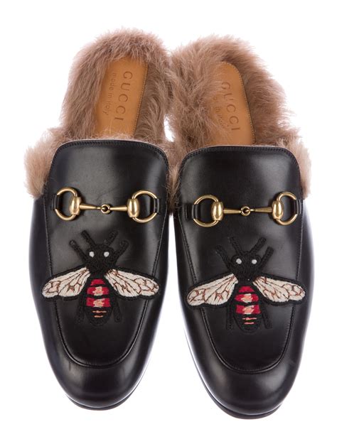 gucci bloom slippers|gucci fur slippers women's.